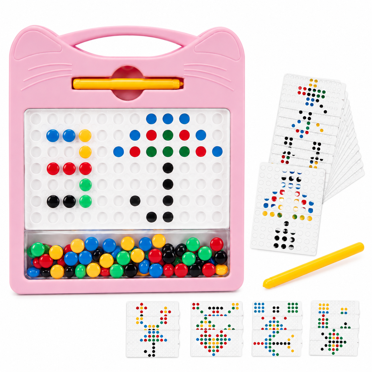 Magnetic drawing game for kids