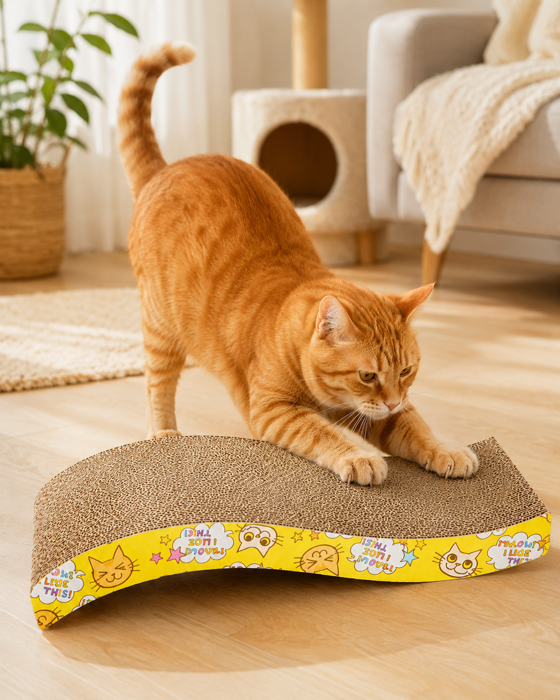 Cat Scratching Lounge