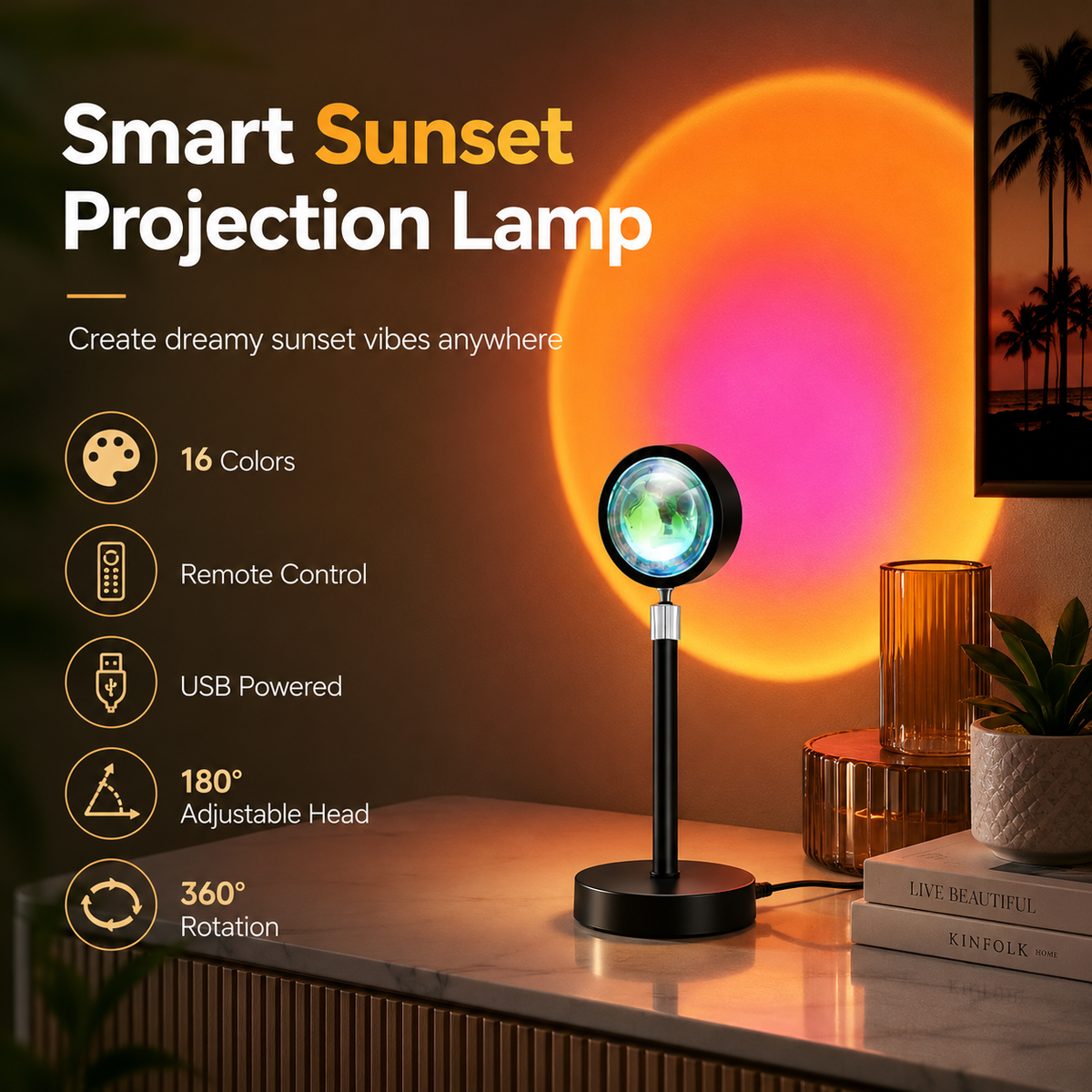 Sunset Lamp